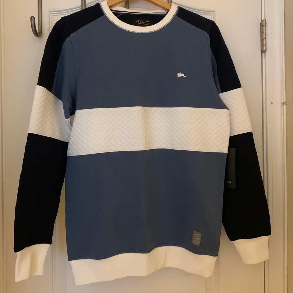 A. Tiziano Sweater, size medium, brand new.